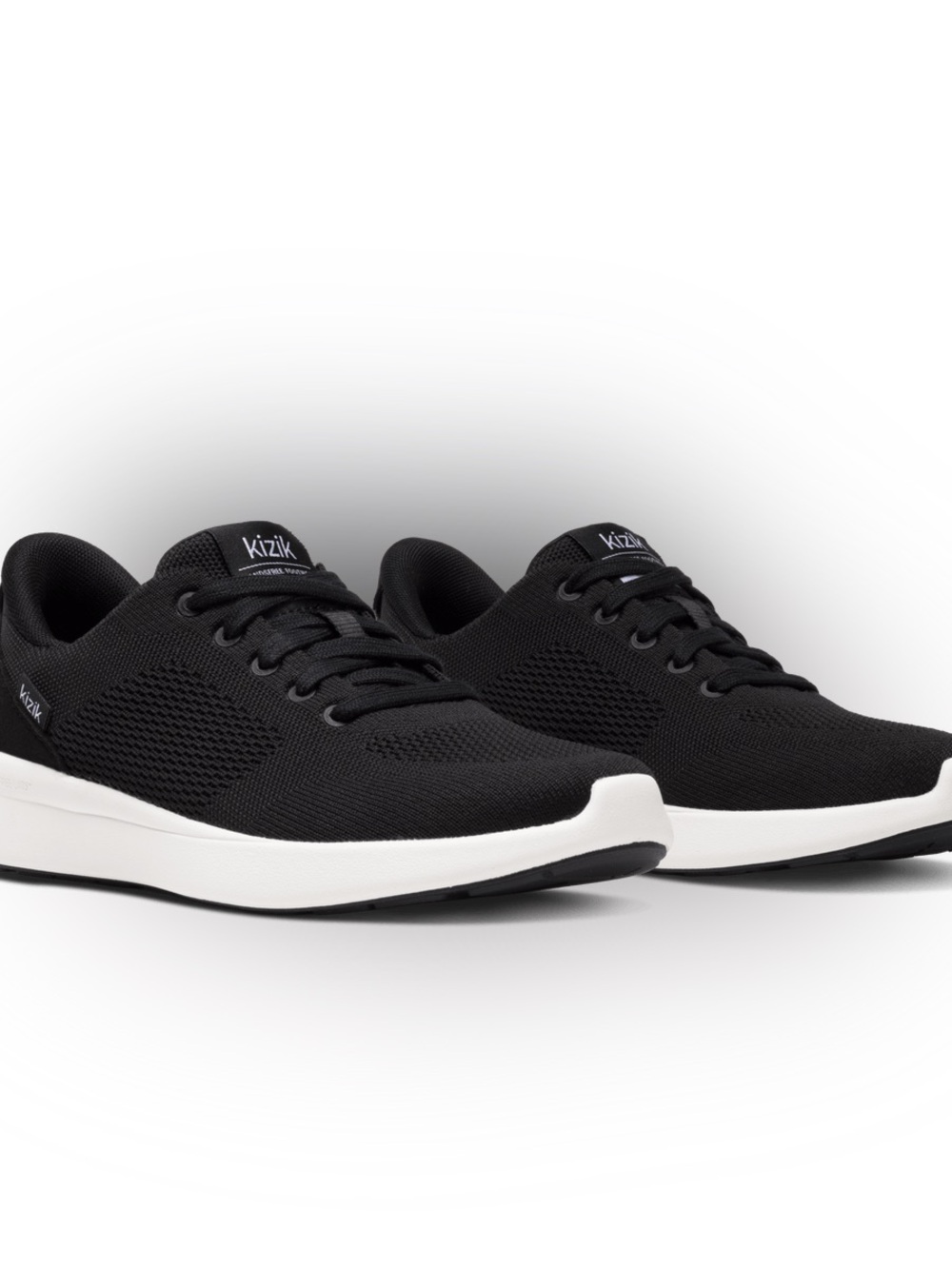 Kizik Women’s Lima 2 slip on black tennis shoes